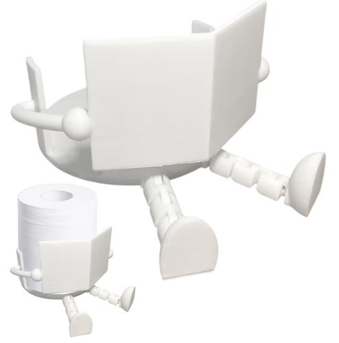 Funny toilet roll holder - roll,