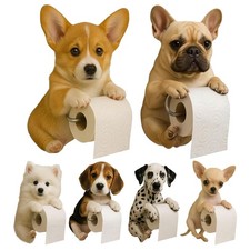 Cute Dog Toilet Paper Roll