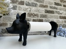 Aged Black Kitchen Pig Roll