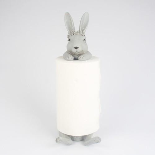 Rabbit grey kitchen roll paper - grey,