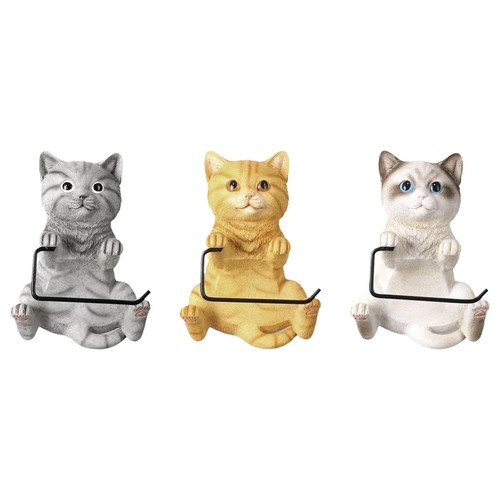 Wall mounted cat - cat, roll