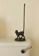 Cat Toilet Roll Holder Metal