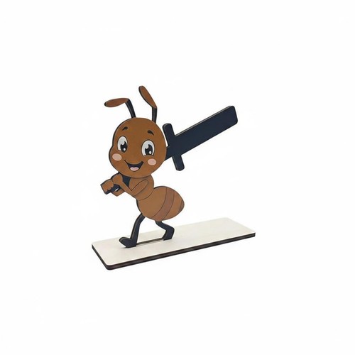 Wooden creature tissue holder - wooden,