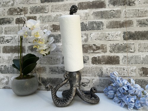 Aged silver octopus kitchen - silver,