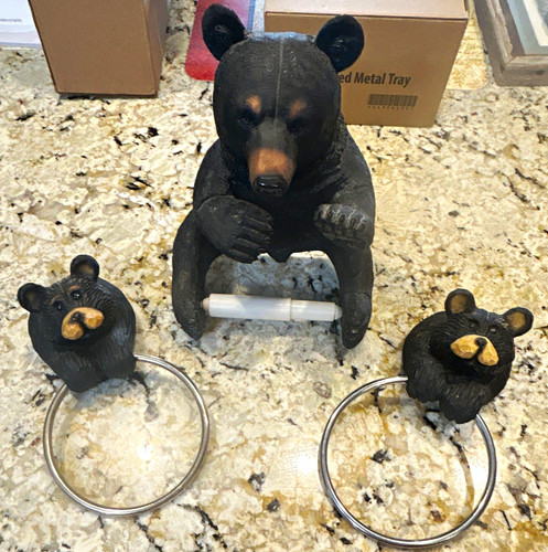 Bear wall mounted toilet - wall,