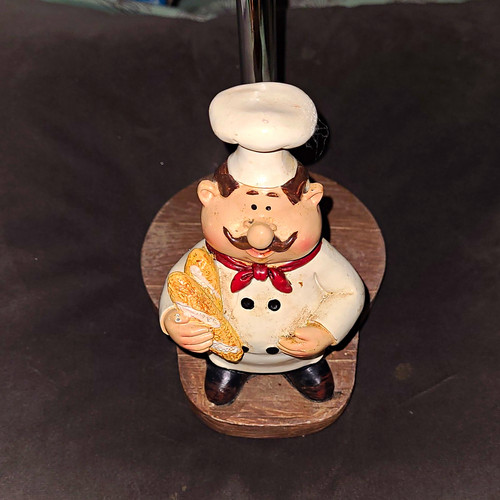 Vintage fat chef - kitchen, roll