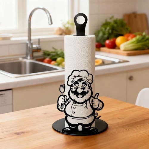Chef wooden base - base, tissue