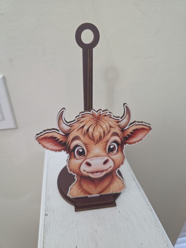 Highland cow paper towel - highland,