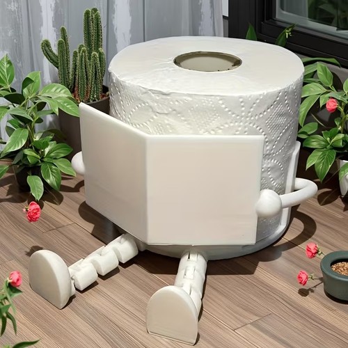 Tissue roll holder toilet - tissue,