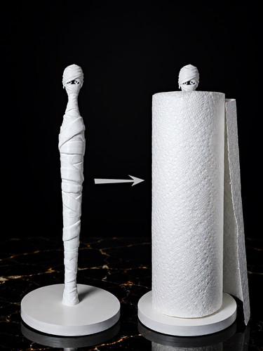 Mummy freestanding paper towel - mummy,