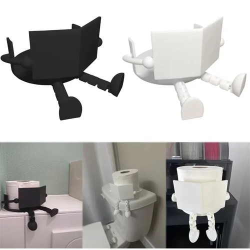 Funny toilet roll holder - roll,