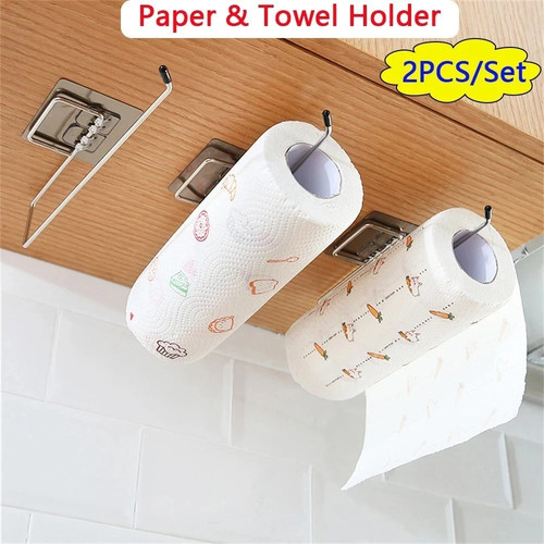 Towel holder 2pcs adhesive - holder,