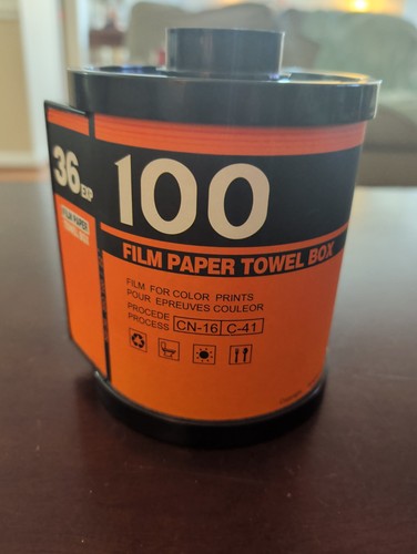 Film paper towel box - paper,