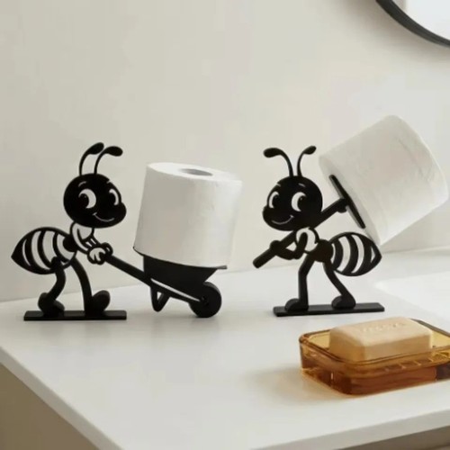 Paper roll holder cute bee - roll,